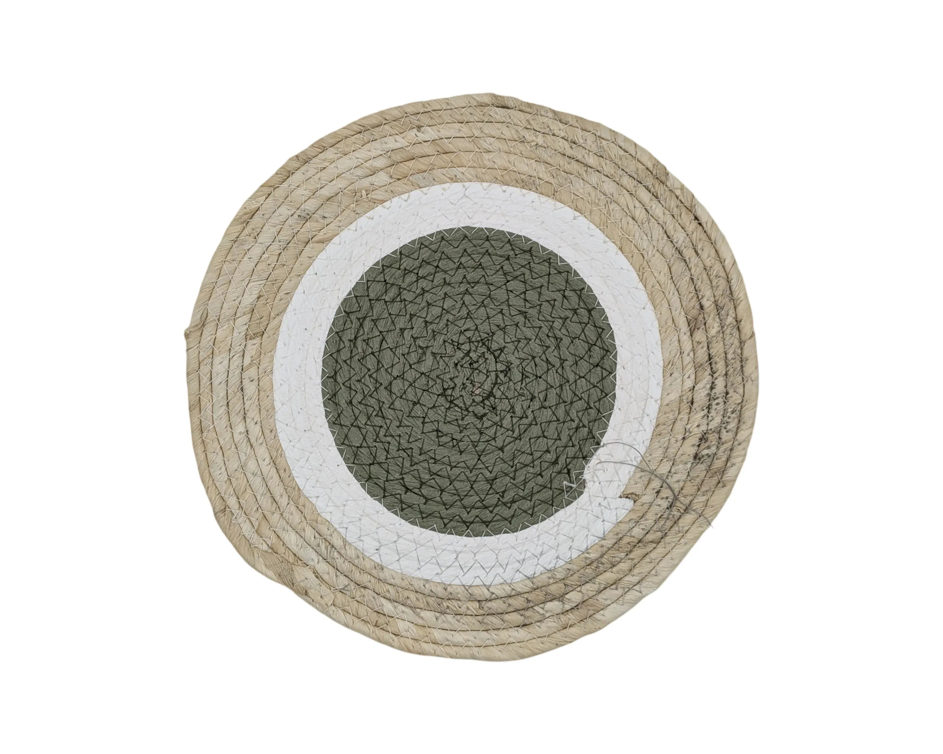 Bulk 24 Paper Rope Round Placemat 30cm
