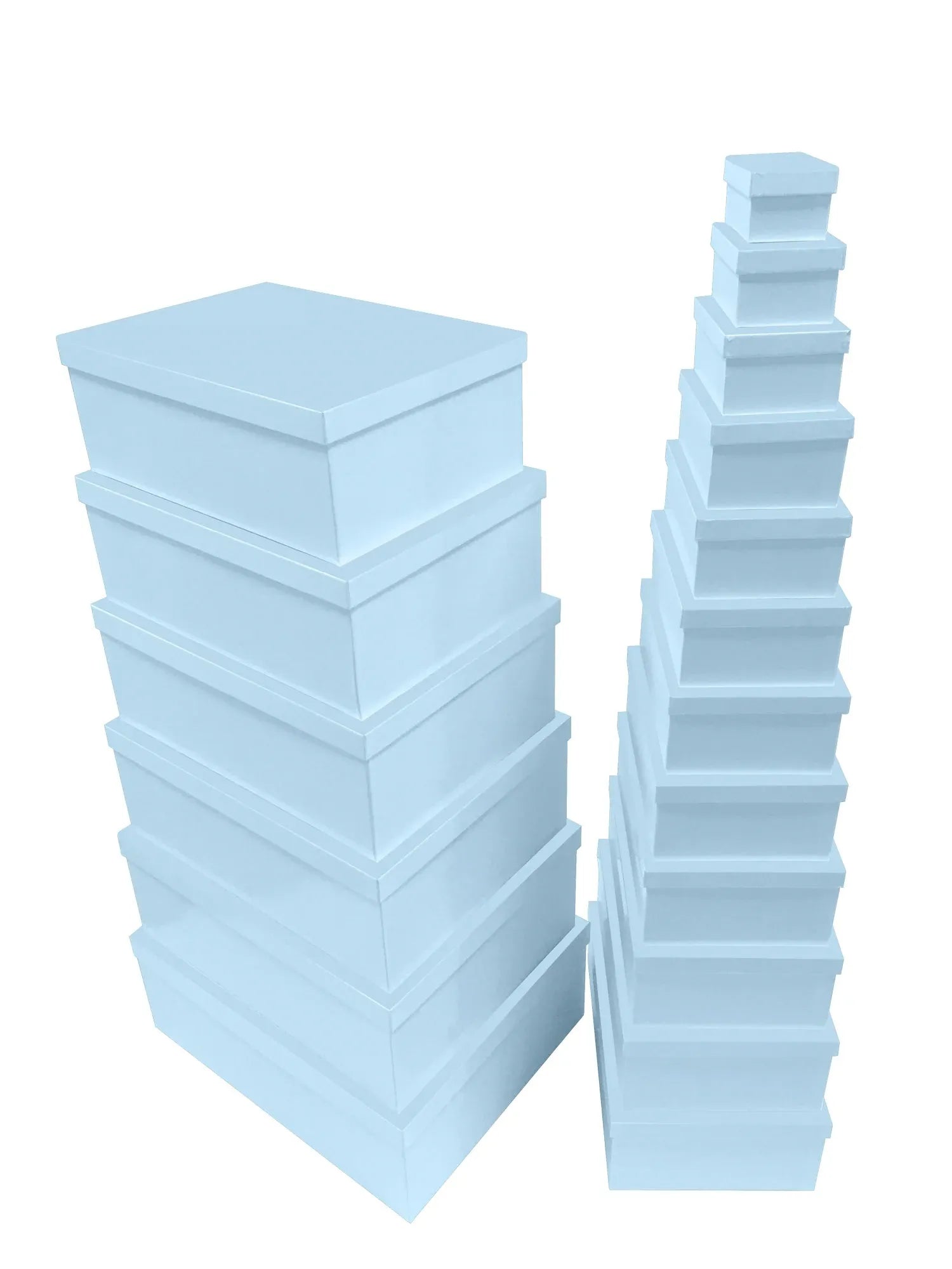 Bulk 2 Soft Blue Gift Box 43x34x16cm Set Of 18