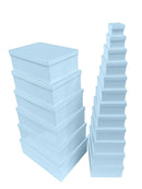 Bulk 2 Soft Blue Gift Box 43x34x16cm Set Of 18