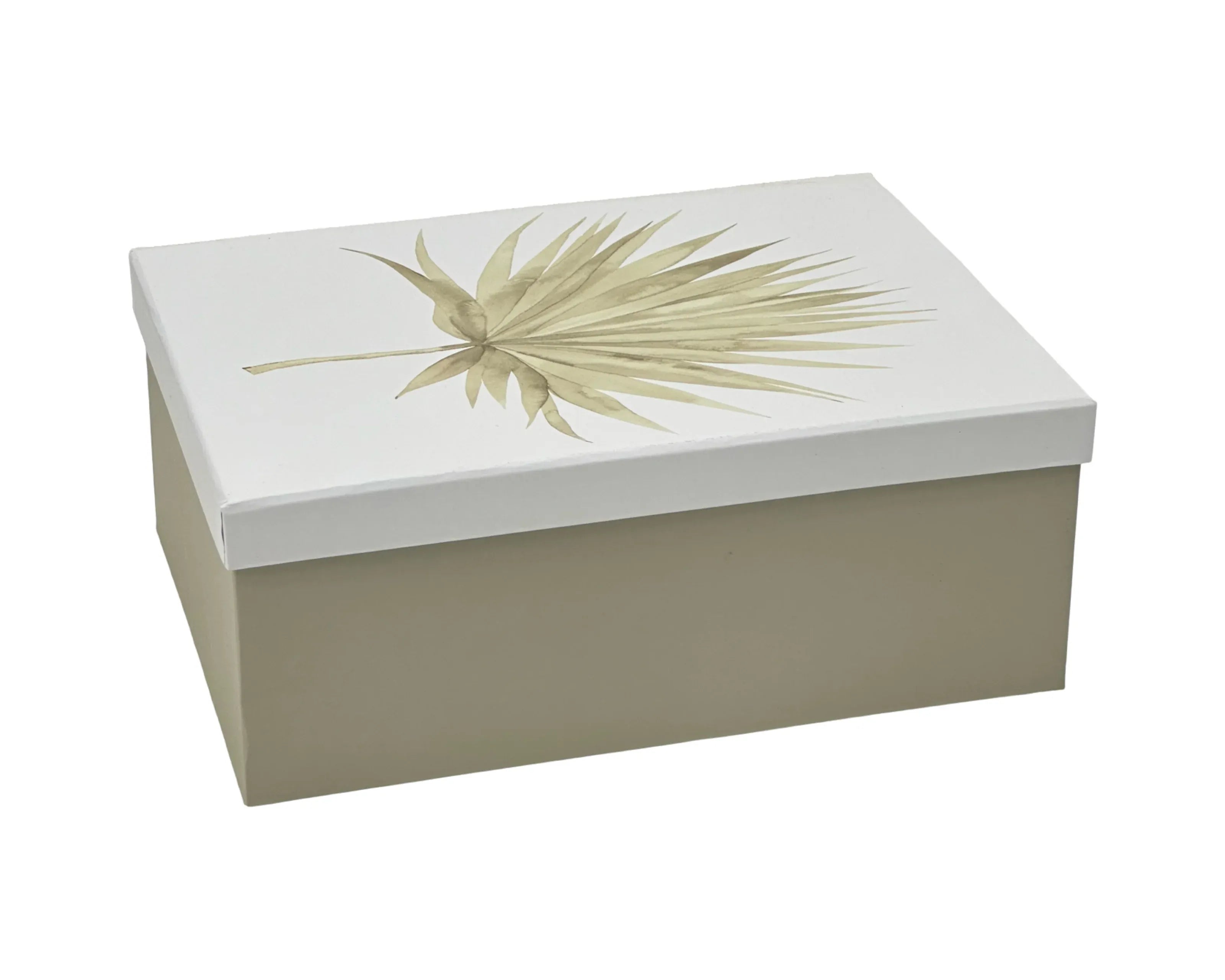 Bulk 2 Palm Leave Gift Box Set 18 43x34x16cm