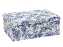 White Blue Floral Gift Box Set 18 43x34x16cm