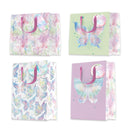 Bulk 24 Elegant Butterflygift Bag Lrg 32x26x12cm 4 Asst