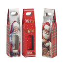 Xmas Single Wine Gift Box 8.8x38.5x8.3cm 3 Asst