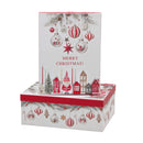 Bulk 2 Hanging Bauble Xmas Gift Box Set 18 43x34x16cm