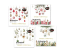Bulk 48 Hanging Bauble Xmas Napkin 2ply pk20 33x33cm