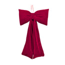 Plush Velvet Drape Bow Lrg 28x43cm