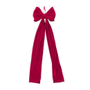 Long Tail Red Velvet Bow 30x120cm