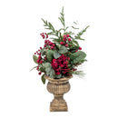 Bulk 3 Xmas Heritage Hydrangea & Berry Pot 66cm