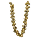 Bulk 4 Xmas Gold Bauble Garland 150cm