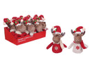 Bulk 24 Xmas Hanging Reindeer 10x8x18cm
