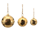 Antique Gold Metal Star Bell s/3 62x62x76cm