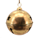 Antique Gold Metal Star Bell Jumbo 62x62x76cm