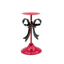 Bulk 4 Metal Bow Candle Holder 14.3x14.3x25.5cm