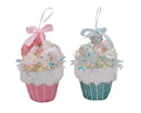 Bulk 12 Xmas Candycane Cupcake 10x17cm 2 Asst