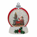 Bulk 3 Xmas Led Santa's Steam Train Bauble 17.5x10.5x21cm