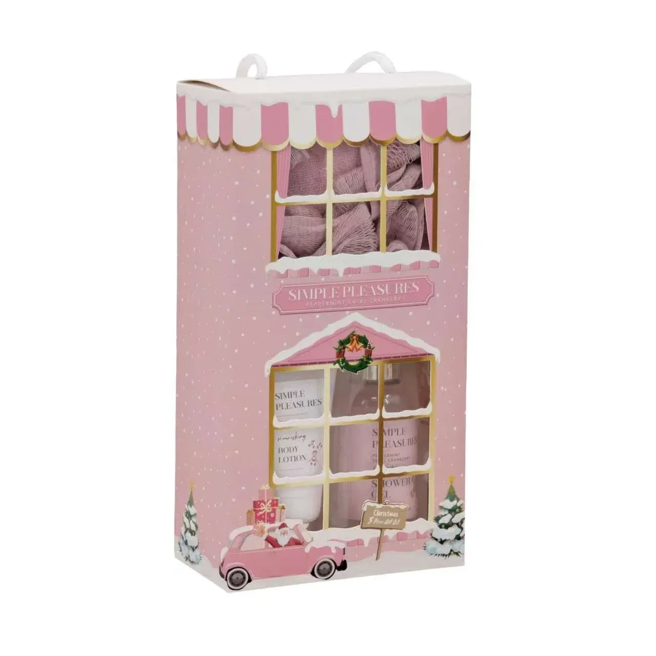 Xmas Peppermint Shop Bath & Body Gift Set 14x6.7x25.2cm