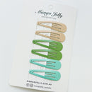 Essential Snap Hair clips - Fresh - 12 Pieces