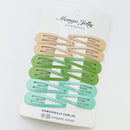 Essential Snap Hair clips - Fresh - 12 Pieces