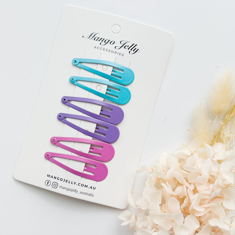Essential Snap Hair clips - MAGIC - 12 Pieces