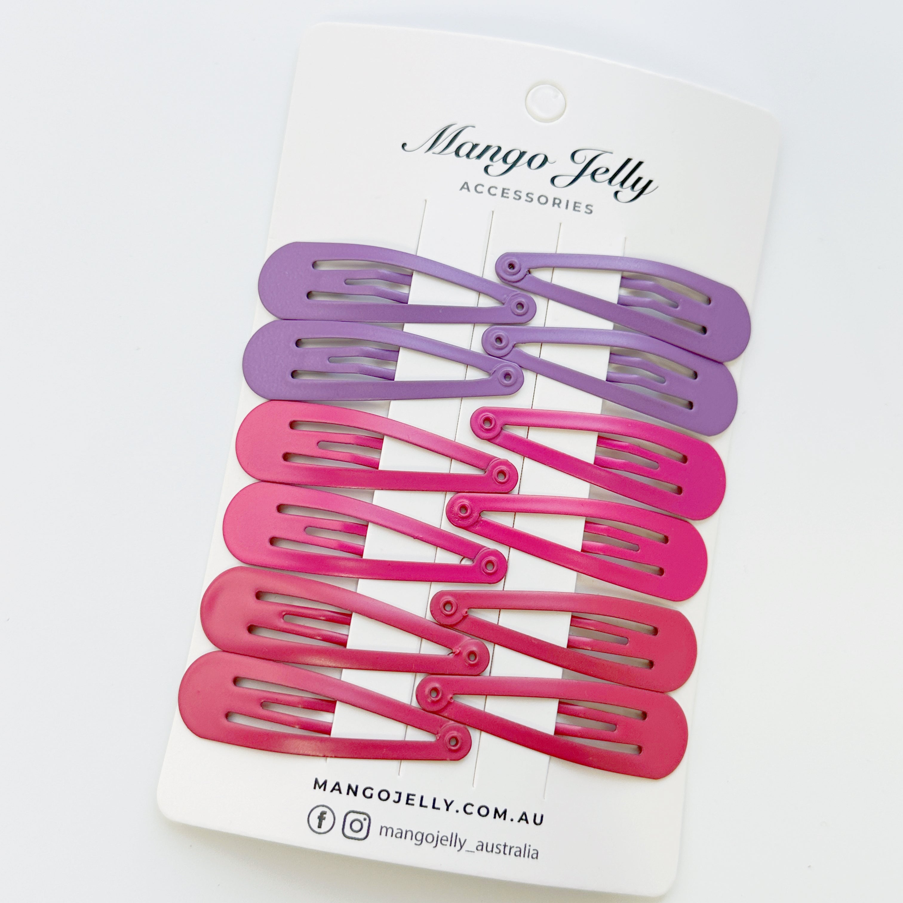 Essential Snap Hair clips - Rosie - 12 Pieces