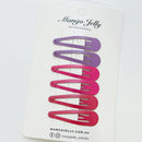Essential Snap Hair clips - Rosie - 6 Pieces