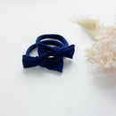 Handmade Simple Bows - School colours - Navy - 3 pairs (save 15%)