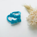 Handmade Simple Bows - School colours - Sky Blue - 1 pairs