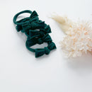 Handmade Simple Bows - School colours - Yellow - 1 pairs