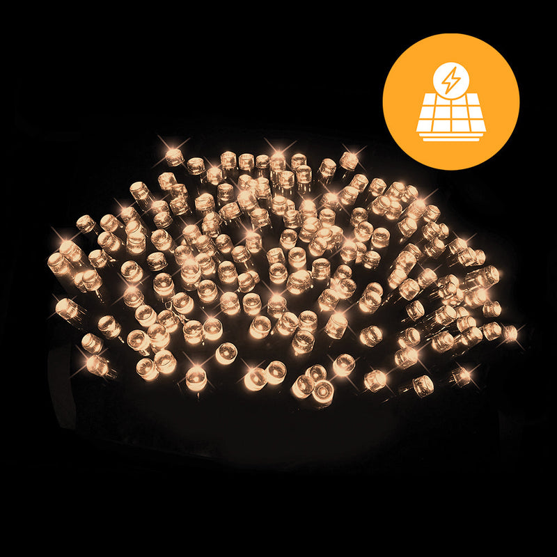 Solar Fairy Lights 1000 LEDs available in 3 Colors - Cool White