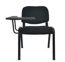 NNECN Lecture Chairs with Tablet Arm - Black, Set of 6