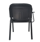 NNECN Lecture Chairs with Tablet Arm - Black, Set of 6