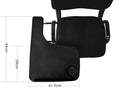 NNECN Lecture Chairs with Tablet Arm - Black, Set of 6