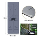 Professional Natural Rubber Yoga Mat