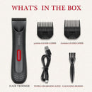 Womens Waterproof Intimate Hair Trimmer Body Groomer Red
