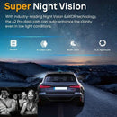 1080P WiFi Dual Lens Dash Cam Front Rear Car DVR