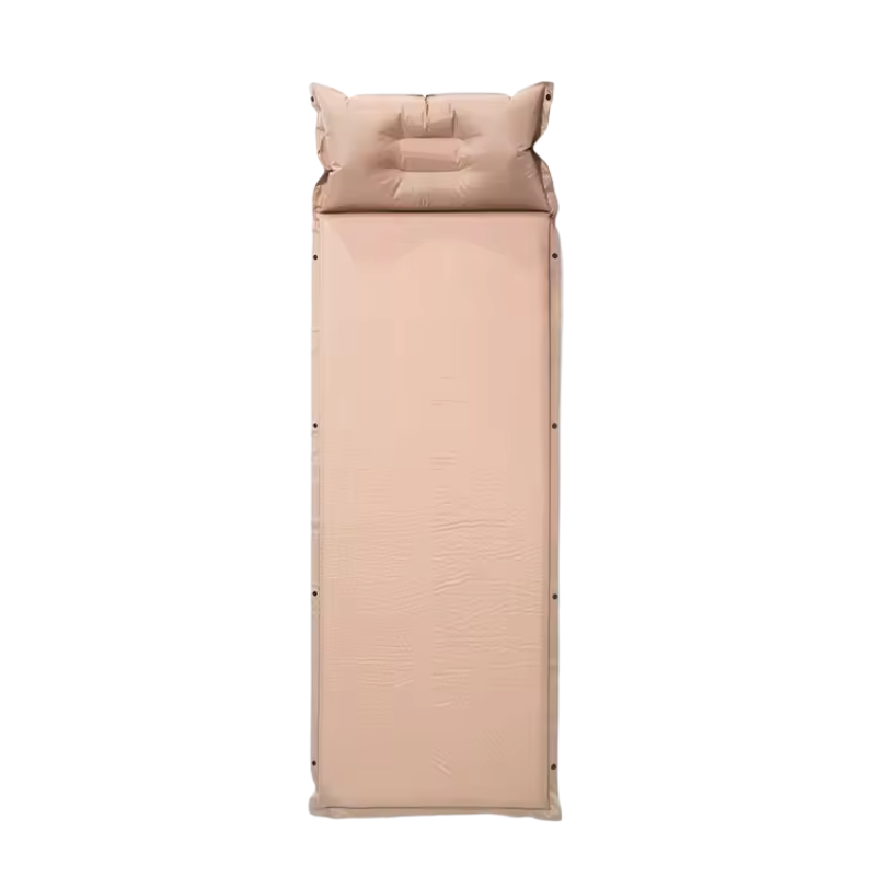 Inflatable Camping Sleeping Mat with Pillow