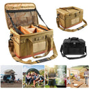 30L Camping Organizer Storage Bag Khaki