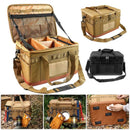 30L Camping Organizer Storage Bag Khaki