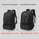 80L Mens Travel Backpack Waterproof  Black
