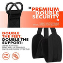 Pull-Up Assistance Bands Set 300LB Resistance Black