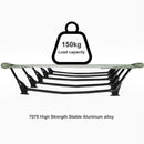 Portable Camping Cot Compact Folding Bed Green