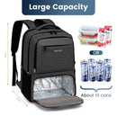 Waterproof Insulated Cooler Backpack Black