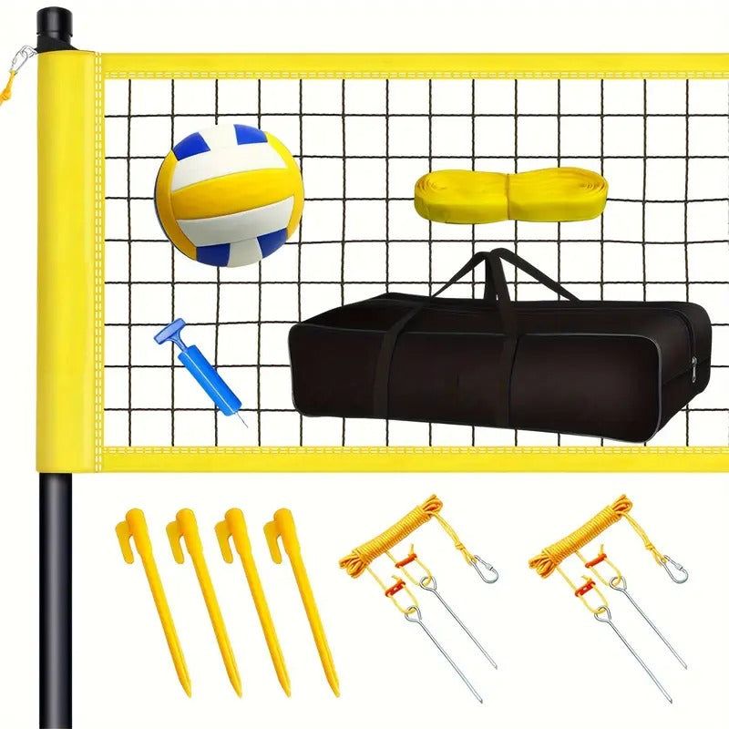 Volleyball Set Outdoor PVC Net with Accessories