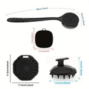 Silicone Bath Brush Set Gentle Exfoliating