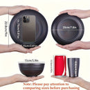 Shatterproof Tableware Set for Camping