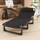 Foldable Oxford Cloth Sun Lounger with Headrest