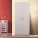 NNECN Two-Door Hanging Wardrobe