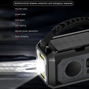 Solar Hand Crank Emergency Radio Grey