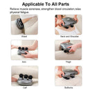 6-Head Fascia Massage Gun Tissue Muscle  Black