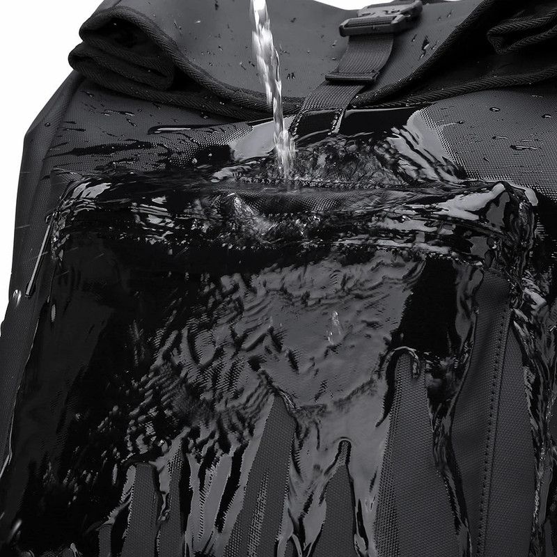 Wear-Resistant Laptop Backpack Black